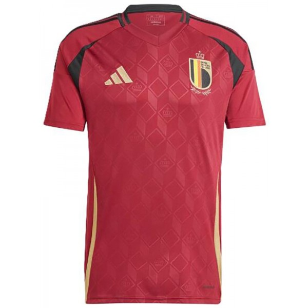 Belgium maillot domicile uniforme de football premier haut de maillot de football sportswear homme 2024-2025